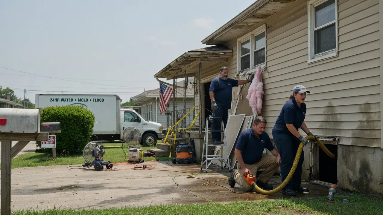 Water Damage Repair in Freeman Spur, IL near me